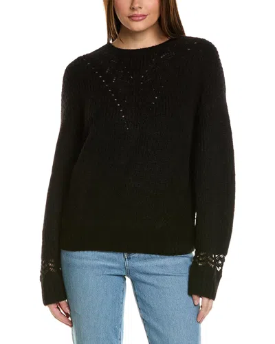 The Kooples Wool & Alpaca-blend Sweater In Black