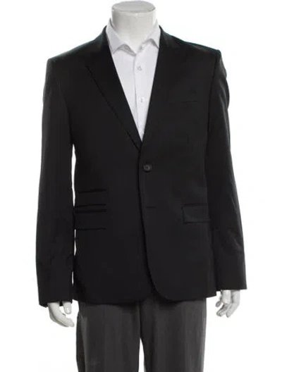 Pre-owned The Kooples Wool Blazer In Black