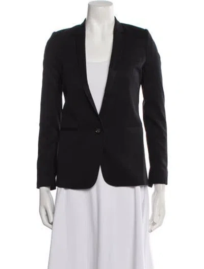 Pre-owned The Kooples Wool Blazer In Black