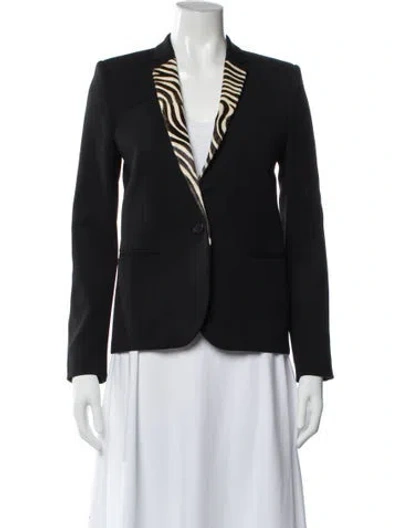 Pre-owned The Kooples Wool Blazer In Black