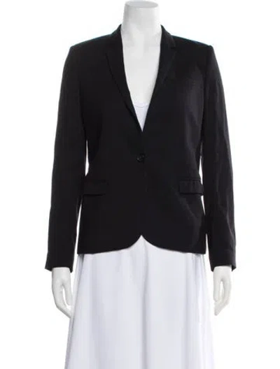 Pre-owned The Kooples Wool Blazer In Black