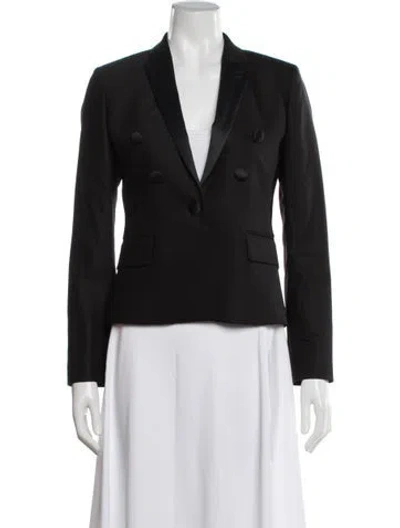 Pre-owned The Kooples Wool Blazer In Black