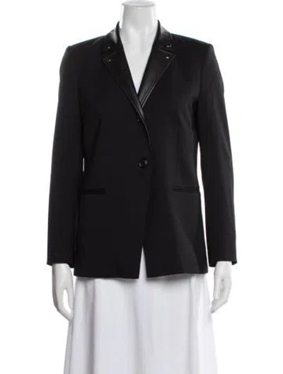 Pre-owned The Kooples Wool Blazer In Black