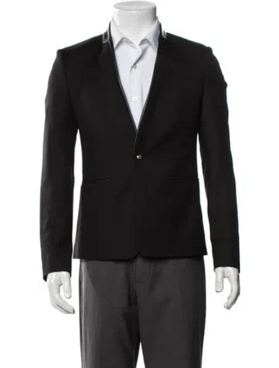 Pre-owned The Kooples Wool Blazer In Black