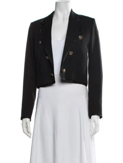 Pre-owned The Kooples Wool Blazer In Black