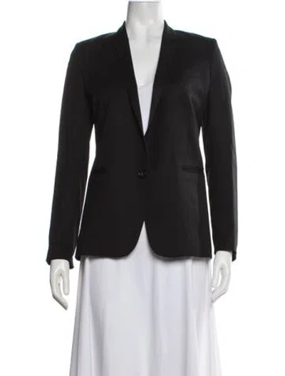 Pre-owned The Kooples Wool Blazer In Black