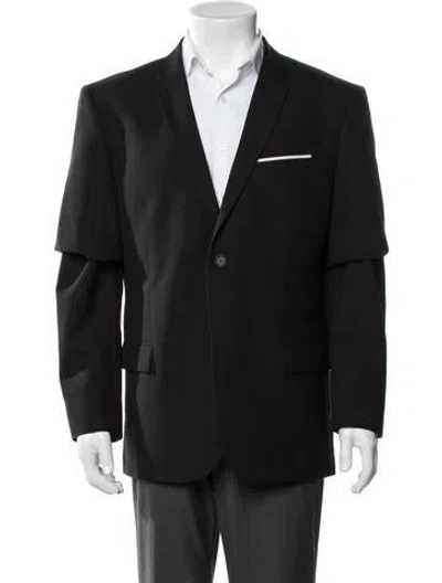 Pre-owned The Kooples Wool Blazer In Black