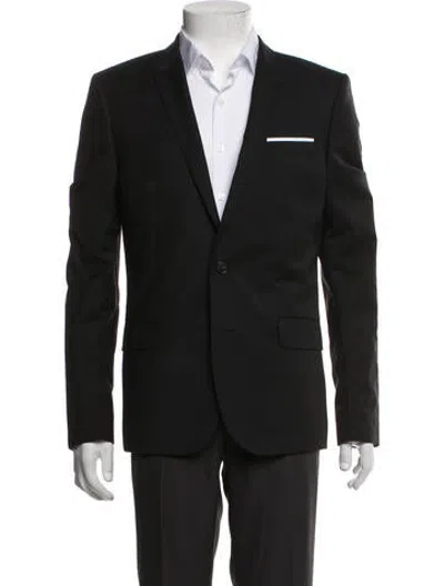 Pre-owned The Kooples Wool Blazer In Black