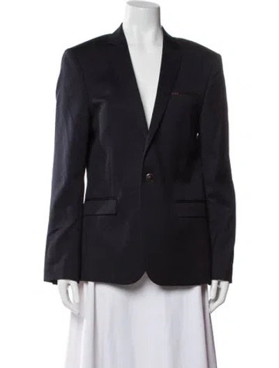 Pre-owned The Kooples Wool Blazer In Blue