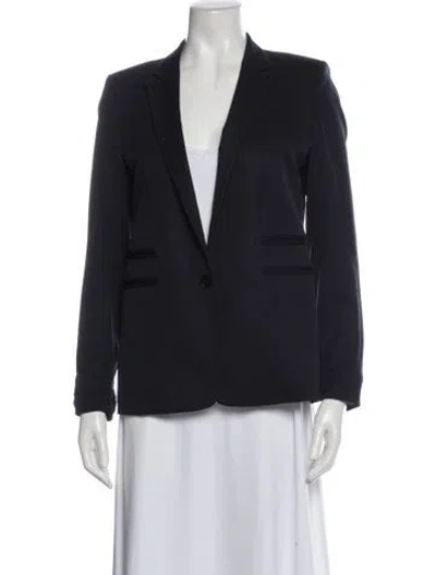 Pre-owned The Kooples Wool Blazer In Blue