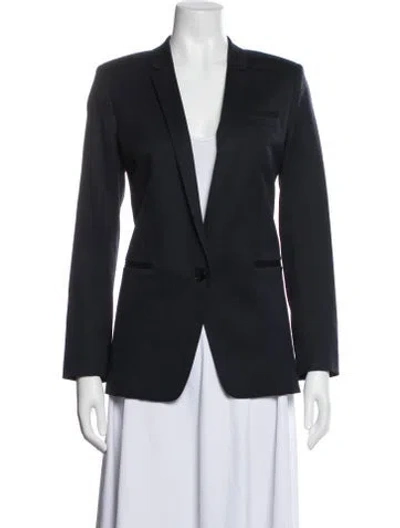 Pre-owned The Kooples Wool Blazer In Blue