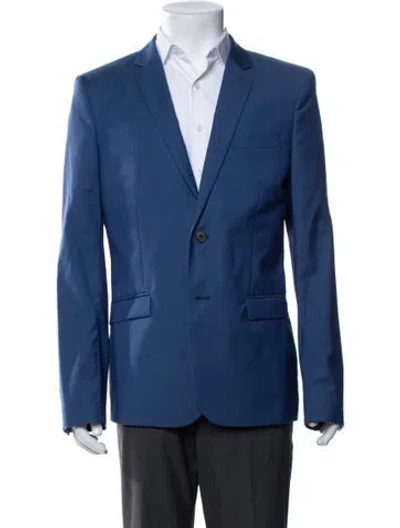 Pre-owned The Kooples Wool Blazer In Blue