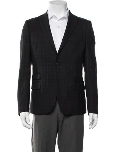 Pre-owned The Kooples Wool Blazer In Blue
