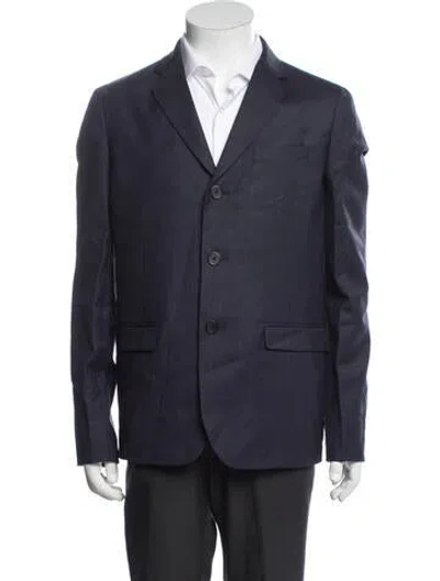Pre-owned The Kooples Wool Blazer In Blue