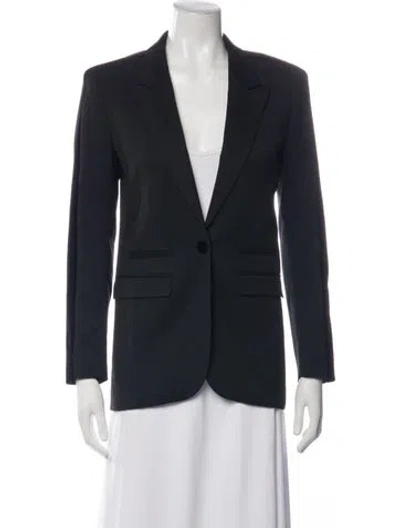 Pre-owned The Kooples Wool Blazer In Blue