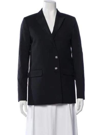 Pre-owned The Kooples Wool Blazer In Blue