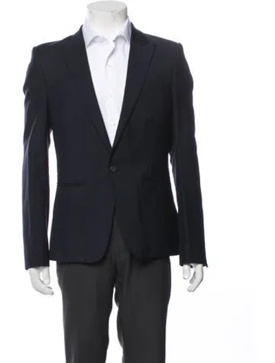 Pre-owned The Kooples Wool Blazer In Blue