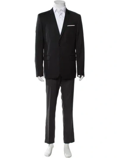 Pre-owned The Kooples Wool Blazer In Gray