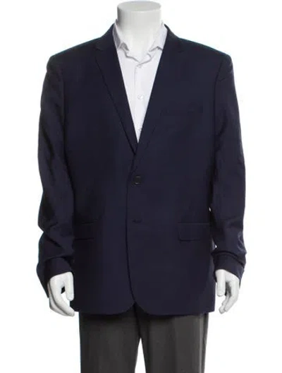 Pre-owned The Kooples Wool Blazer W/ Tags In Blue