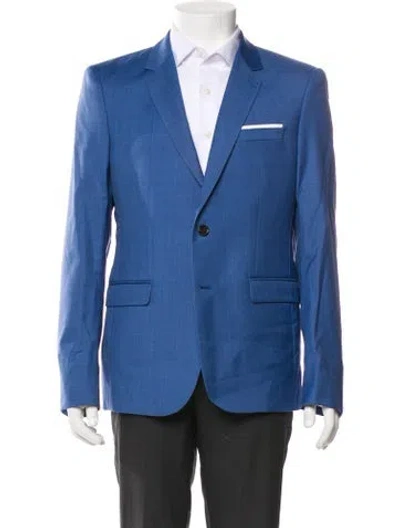 Pre-owned The Kooples Wool Blazer W/ Tags In Blue