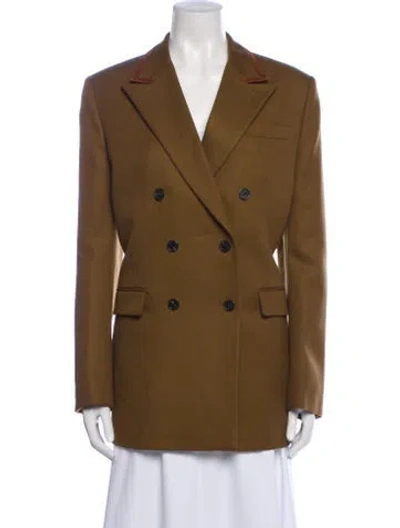 Pre-owned The Kooples Wool Blazer W/ Tags In Brown