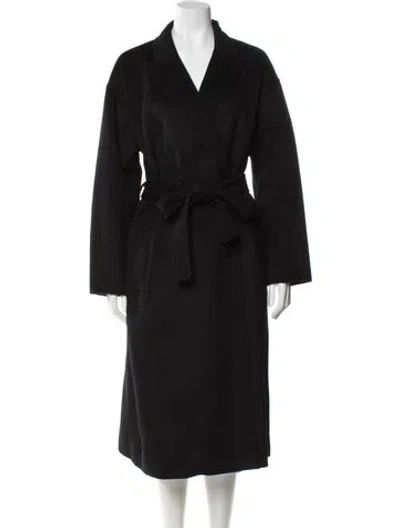 Pre-owned The Kooples Wool Coat In Black