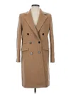 The Kooples Wool Coat In Tan