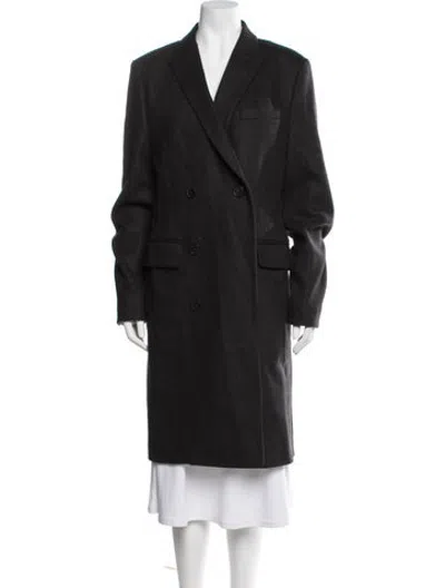 Pre-owned The Kooples Wool Coat W/ Tags In Black