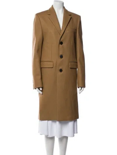 Pre-owned The Kooples Wool Coat W/ Tags In Brown