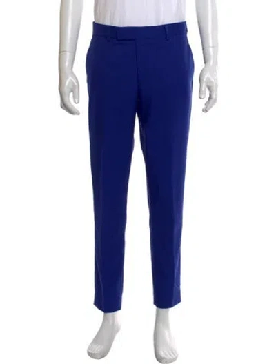 Pre-owned The Kooples Wool Dress Pants In Blue