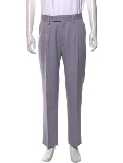 Pre-owned The Kooples Wool Dress Pants In Purple