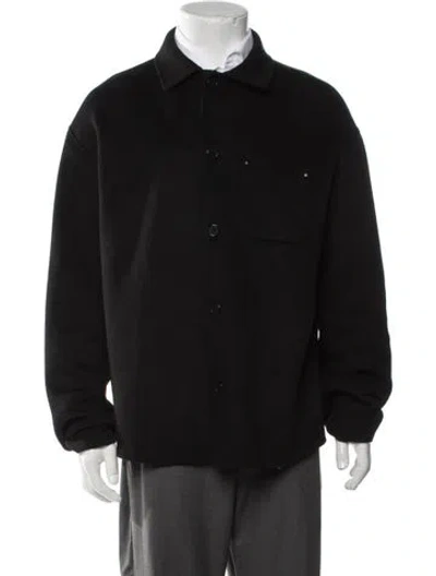 Pre-owned The Kooples Wool Jacket In Black