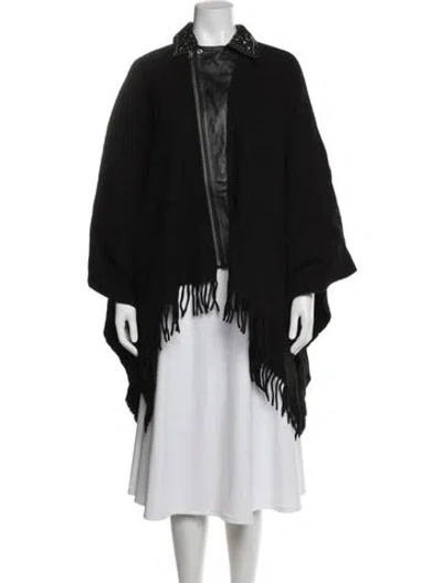 Pre-owned The Kooples Wool Jacket In Black