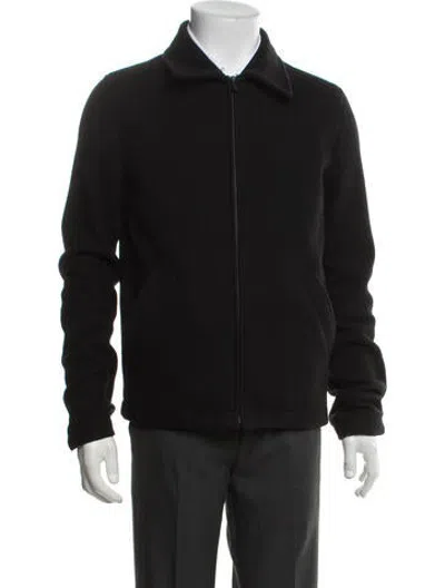 Pre-owned The Kooples Wool Jacket In Black