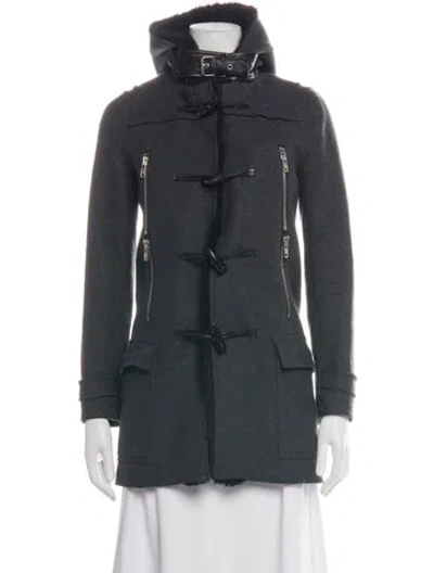 Pre-owned The Kooples Wool Jacket In Grey