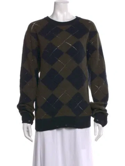 Pre-owned The Kooples Wool Patterned Sweater W/ Tags In Blue