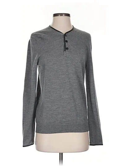 Pre-owned The Kooples Wool Sweater In Gray