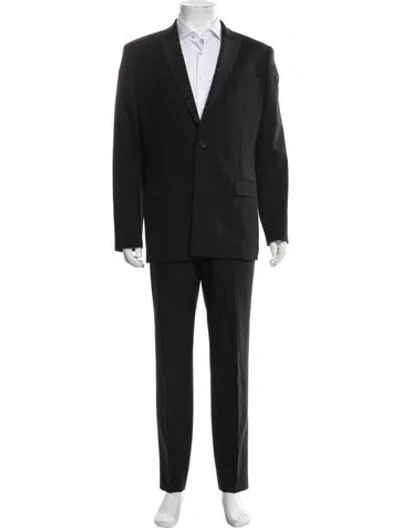 Pre-owned The Kooples Wool Two-piece Blazer In Black