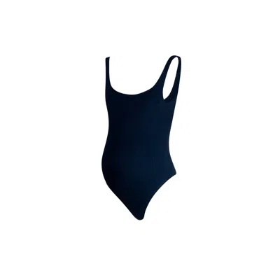 The Koozy Maternity Chani Bodysuit In Ocean Blue