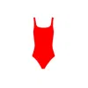 The Koozy Women's Chani Bodysuit In Sunset Red In Red