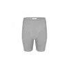 Shop The Koozy Women's Grey Monroe Stretch Shorts In Melange
