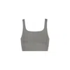 The Koozy Women's Kirsty Bralette In Pima Cotton In Olive Green In Green