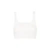 The Koozy Women's Lidia Bralette In Sky White In White