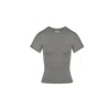 The Koozy Women's Margot T-shirt ¾ Sleeve In Pima Cotton In Olive Green In Green