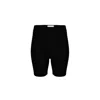 The Koozy Women's Monroe Stretch Shorts In Black In Black