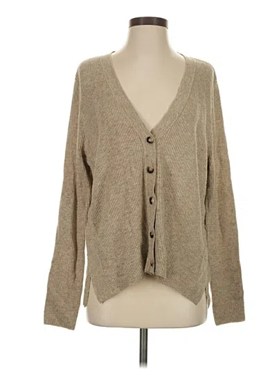 The Korner Cardigan Sweater In Brown