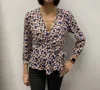 The Korner Floral Wrap Top In Multi In Multi