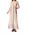 The Korner Gradient Multicolor Maxi In Beige
