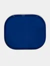 The Lacquer Company Lacquered Large Stacking Tray  Abask Luxury Gift In  Blue