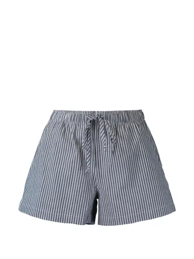 The Lady And The Sailor Striped Shorts In Multi